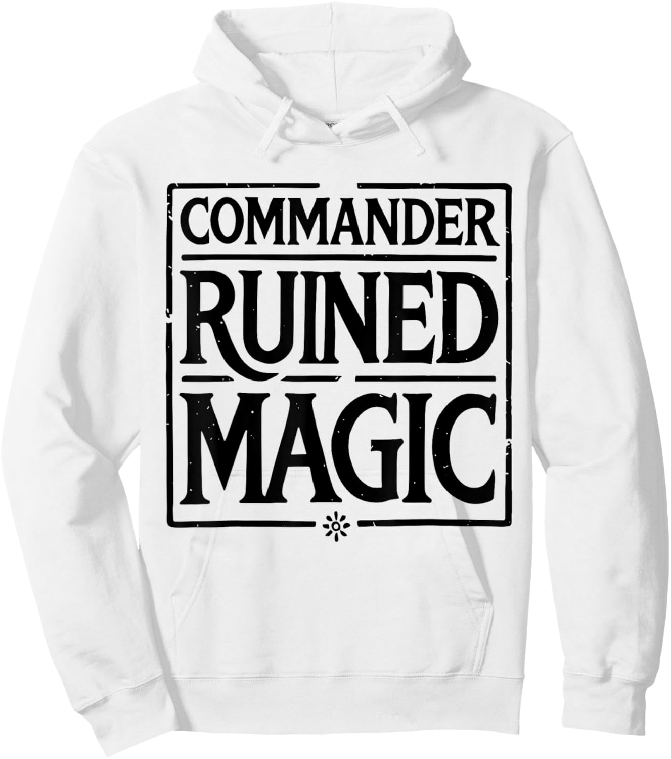 Commander Ruined Magic Hoodie - Hoodie | White