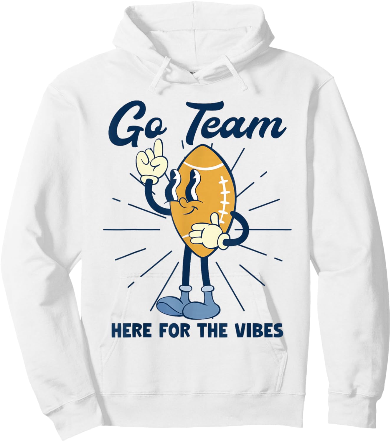 Yay Go Sports Team Funny I Just Hope Both Teams Have Fun Hoodie - Hoodie | White