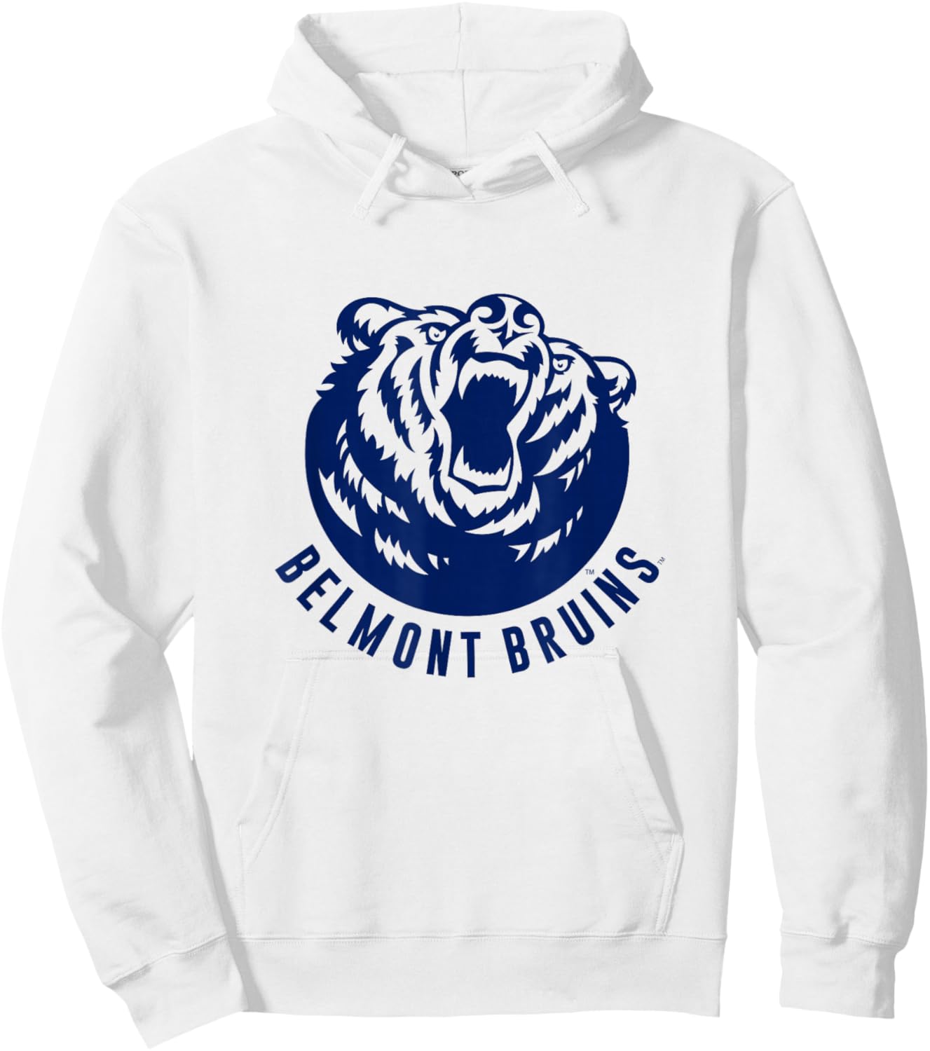 Belmont Bruins | Official NCAA Merch | TPBLMB003 Hoodie - Hoodie | White