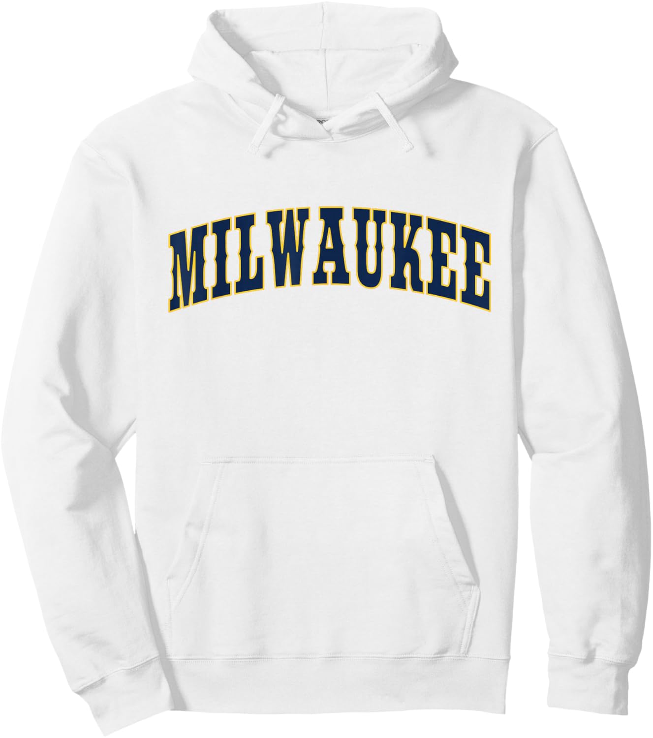 MILWAUKEE - Throwback Design - Classic Hoodie - Hoodie | White