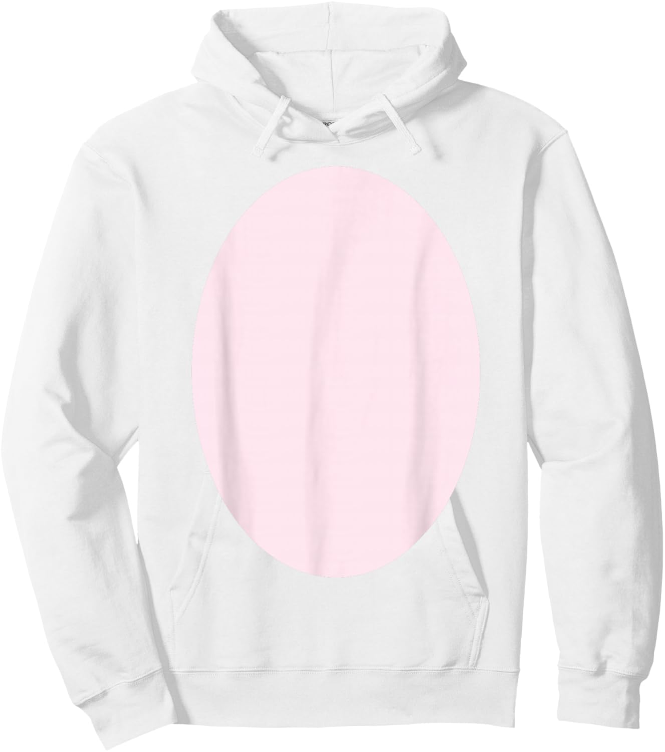 Pig Body, Pig Belly Costume Hoodie - Hoodie | White