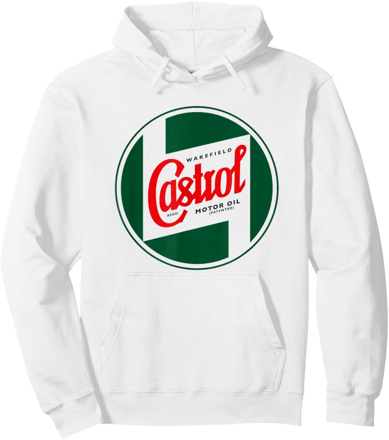 Castrol Wakefield Motor Oil Vintage Logo PAPL1319 Hoodie - Hoodie | White