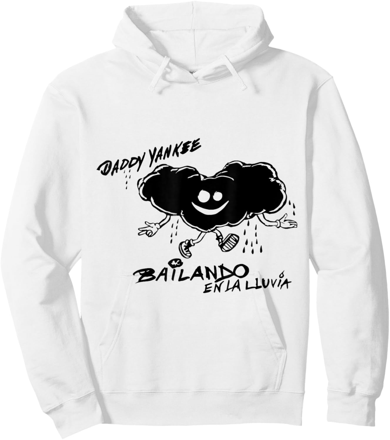 Official Bailando en La Lluvia cover merch Hoodie - Hoodie | White