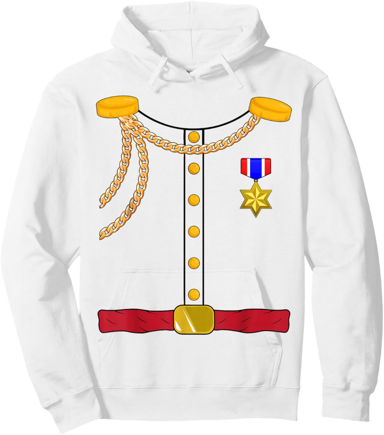 Prince Charming DIY Costume Cosplay Happy Halloween Day Boys Hoodie - Hoodie | White
