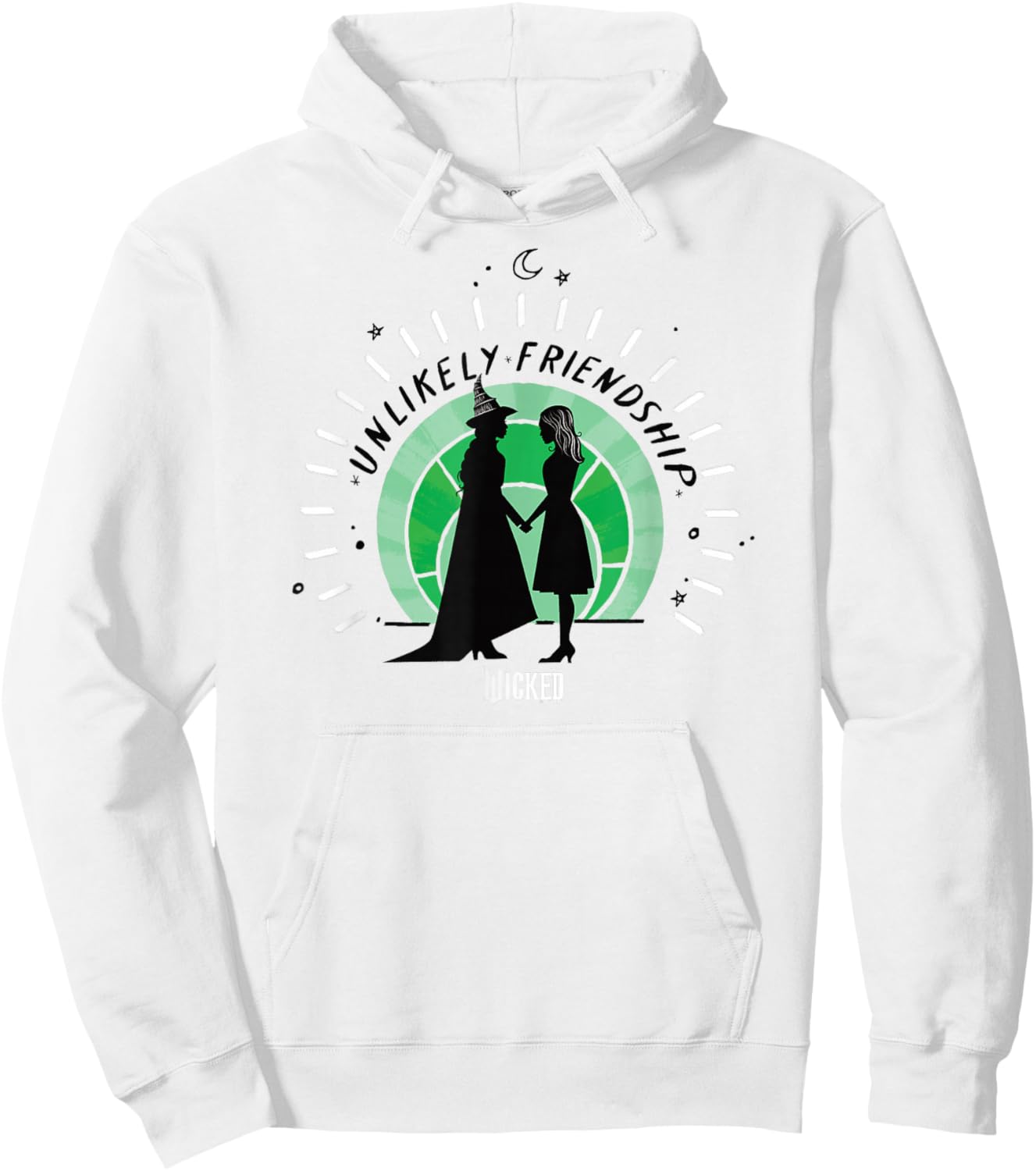 Wicked Unlikely Friendships Hoodie - Hoodie | White