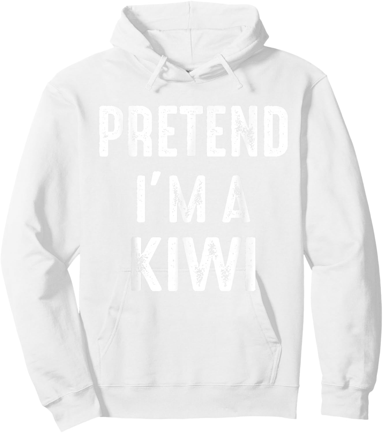 Pretend I'm A Kiwi Family Matching Halloween Costume Kiwi Hoodie - Hoodie | White