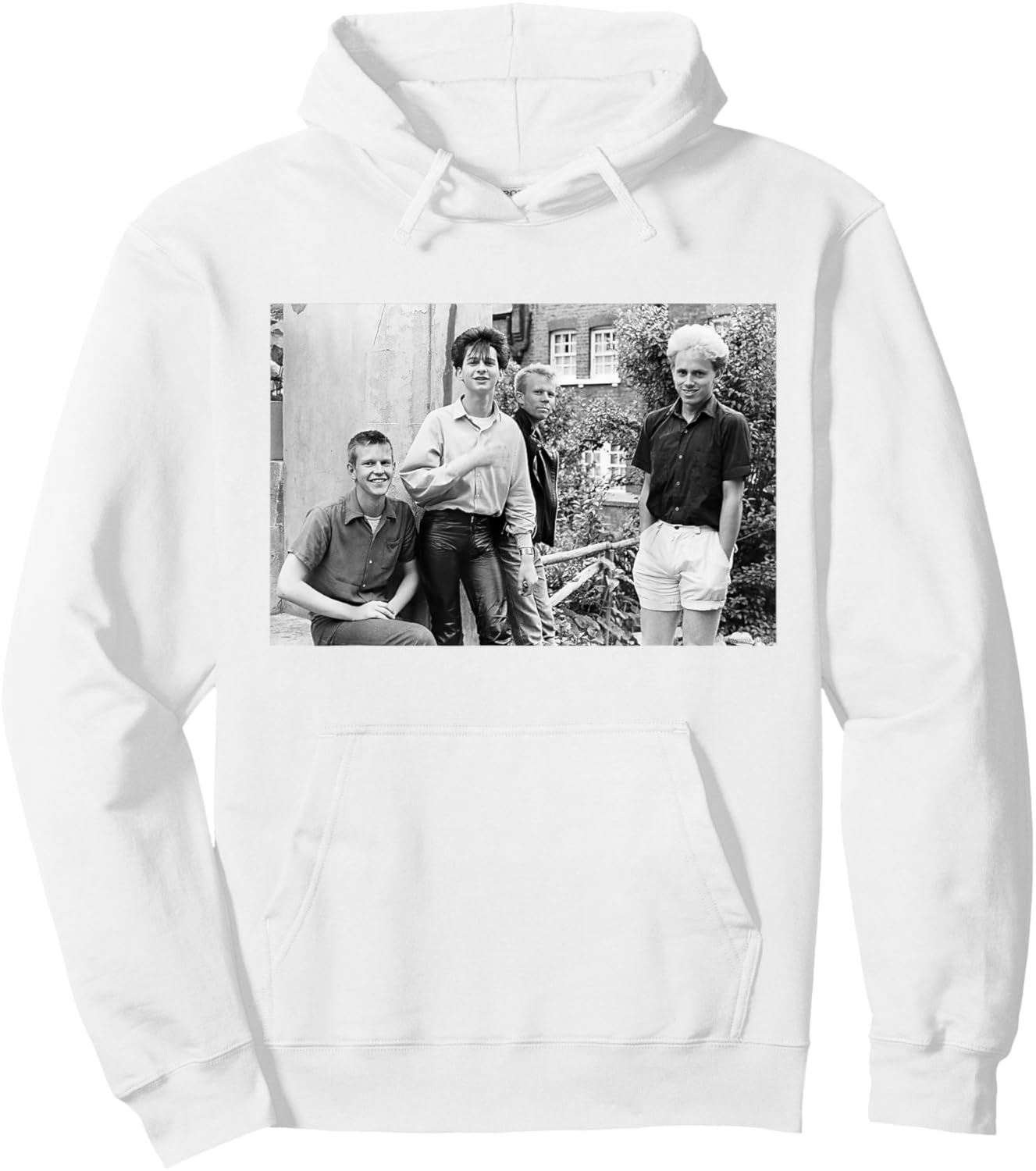Depeche Mode Band Photoshoot By Virgina Turbett Hoodie - Hoodie | White