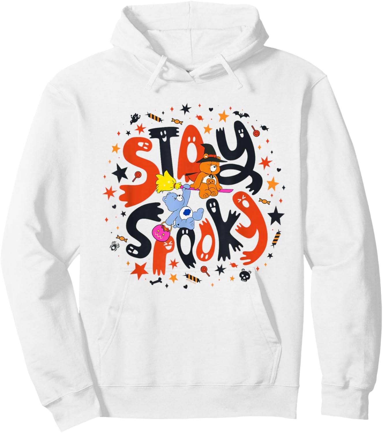 Care Bears Halloween Stay Spooky Grumpy And Trick or Sweet Hoodie - Hoodie | White