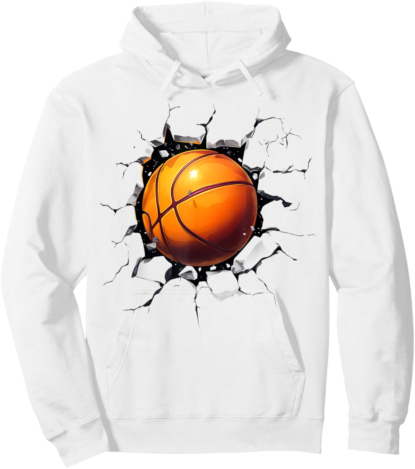 Basketball Players Basketball Team Graphic Sports Basketball Hoodie - Hoodie | White