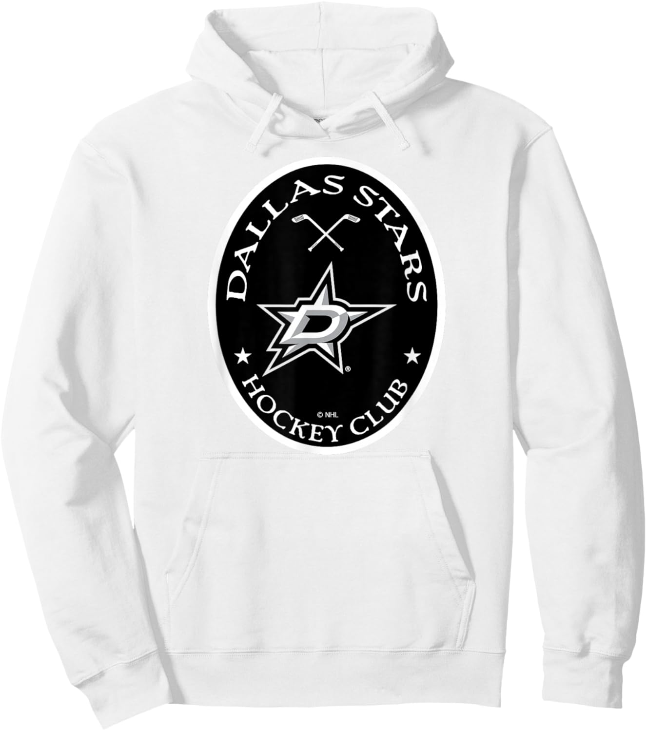 Dallas Stars Iconic Kelly Green Officially Licensed Hoodie - Hoodie | White