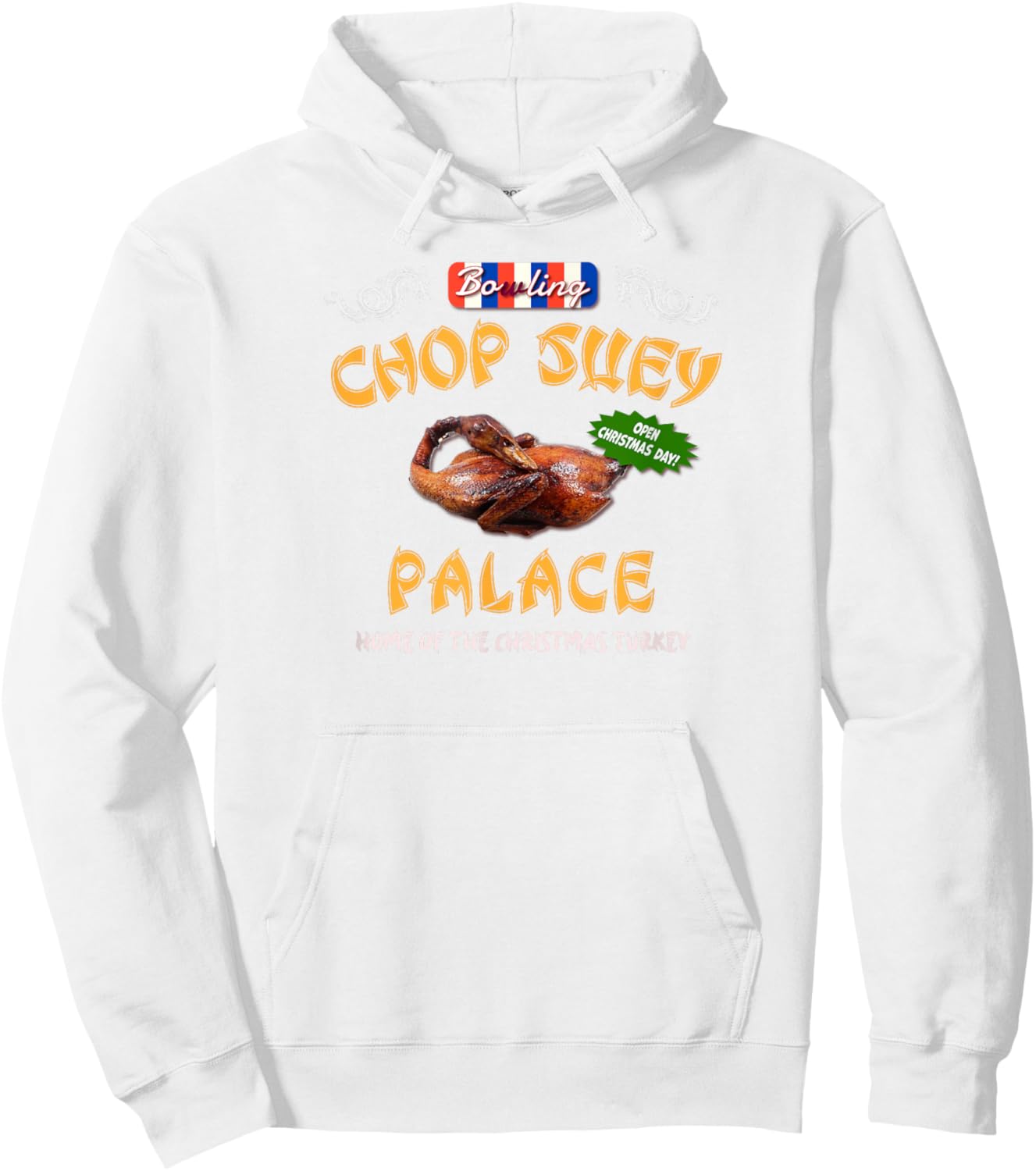 Christmas Story Chop Suey Palace Funny 80s Classic Chinese Hoodie - Hoodie | White