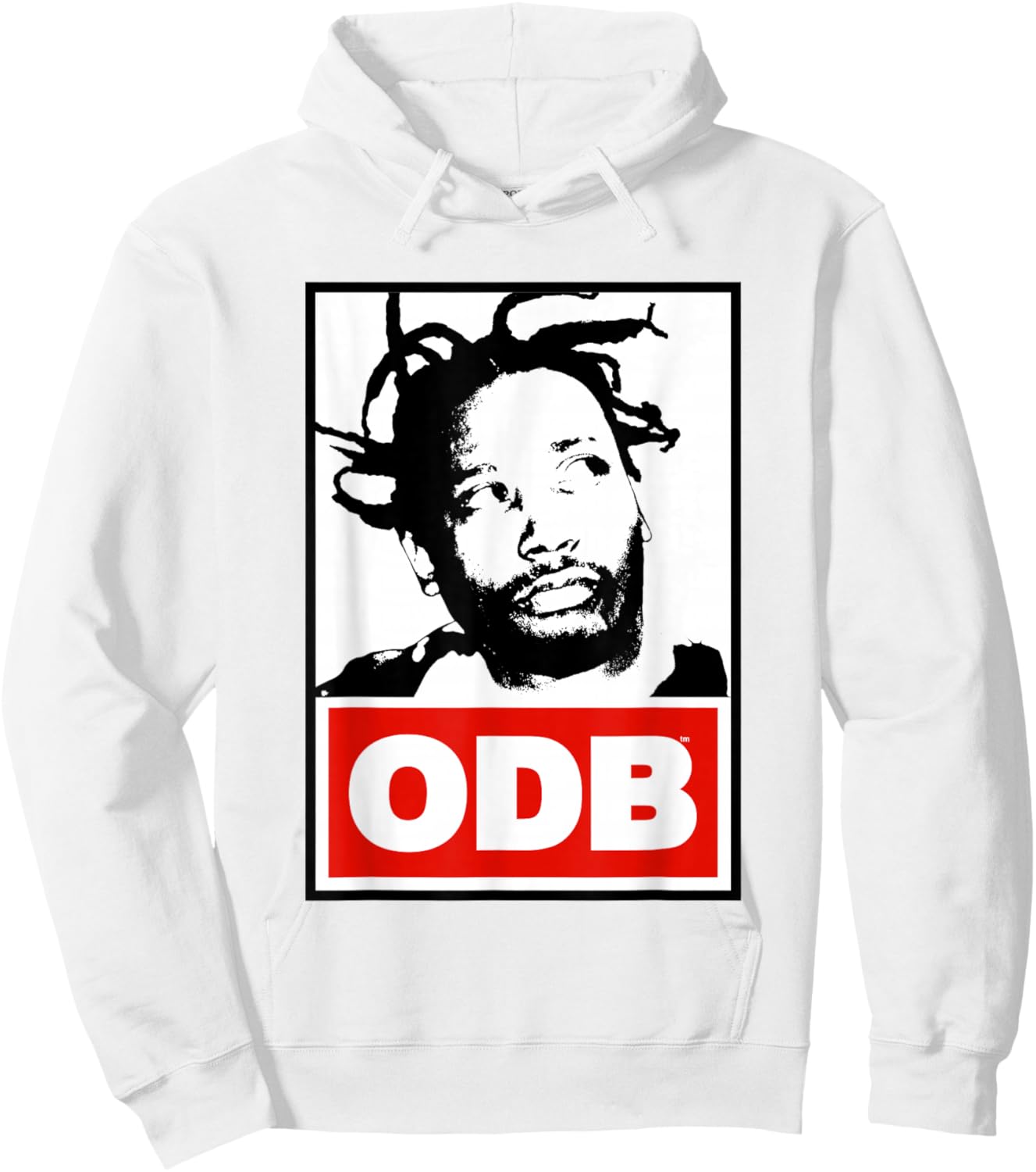 Ol' Dirty Bastard ODB Fashion Brand Parody Hoodie - Hoodie | White