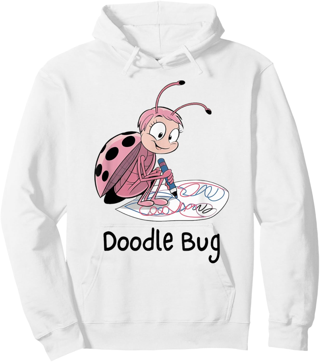 Doodle Bug Hoodie - Hoodie | White