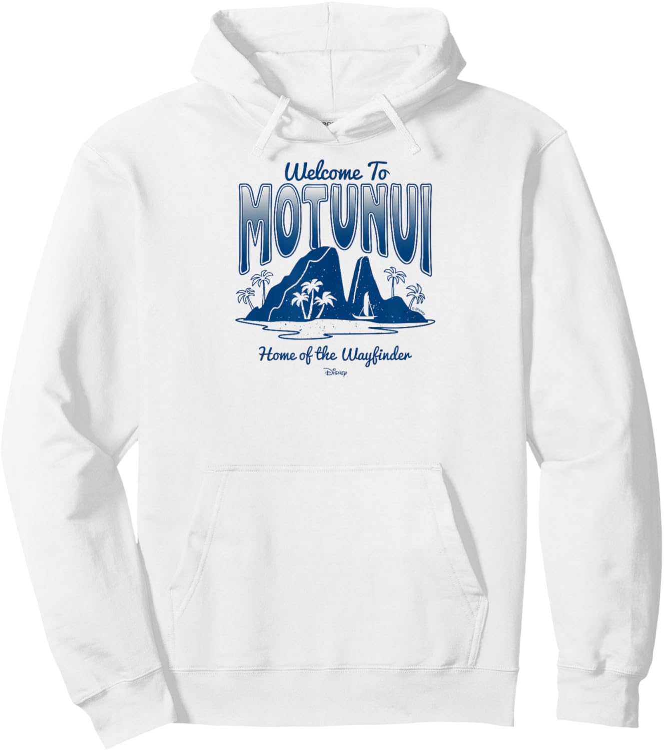Moana 2 - Welcome to Motunui Home of the Wayfinder Hoodie - Hoodie | White