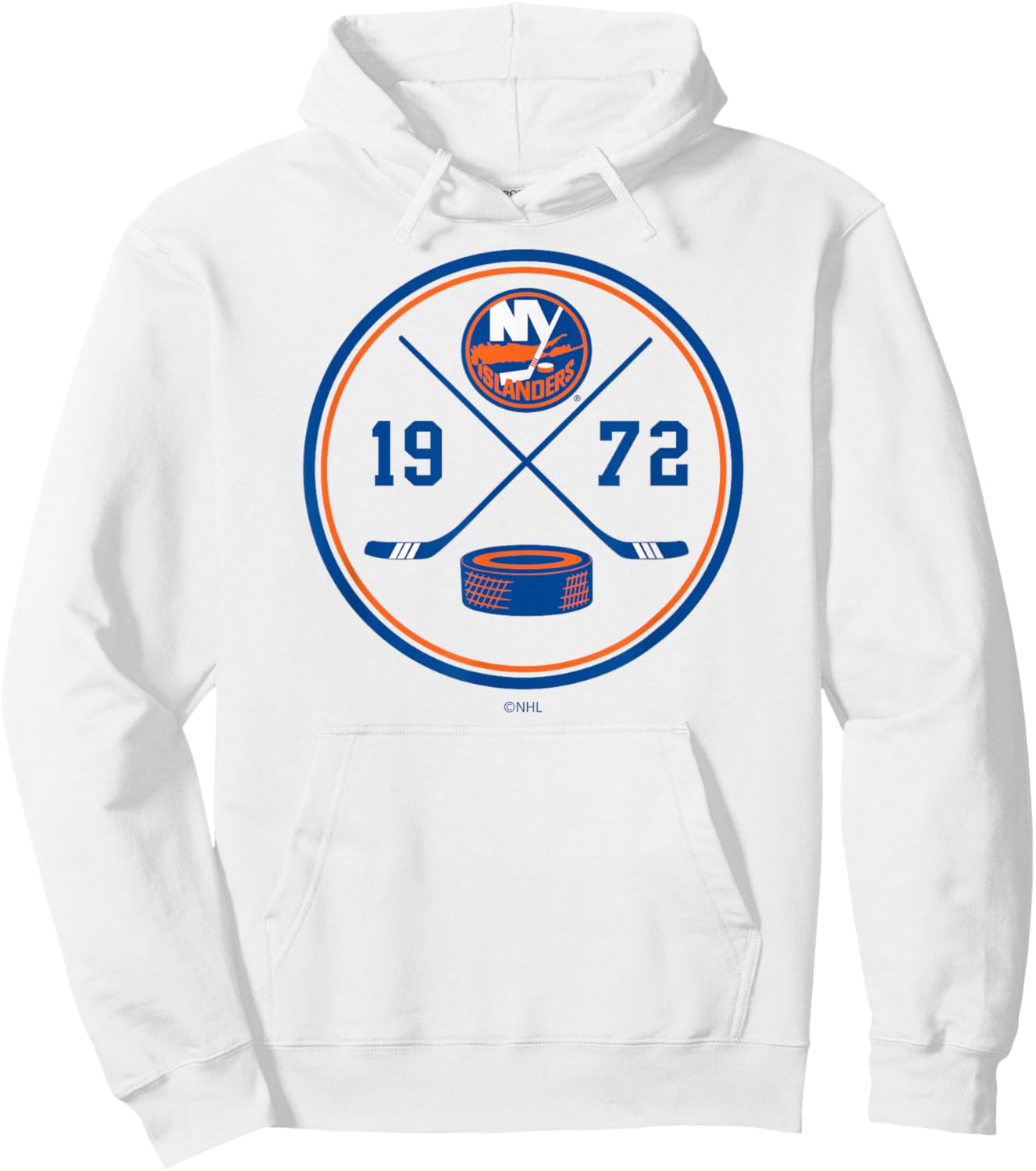 New York Islanders Prize Gray Officially Licensed Hoodie - Hoodie | White