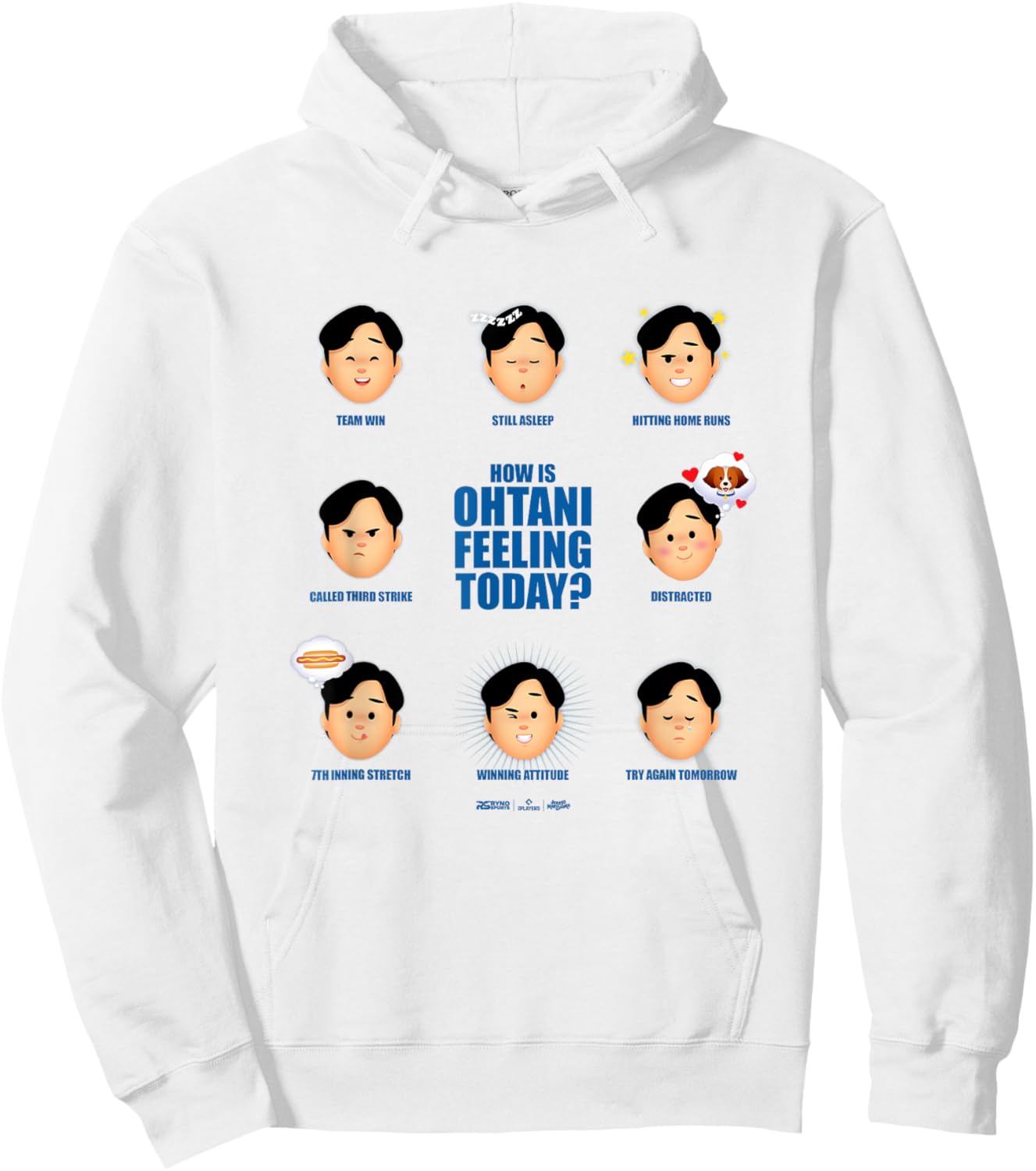 Shohei Ohtani Los Angeles Feeling Today? Club MLB Players Hoodie - Hoodie | White