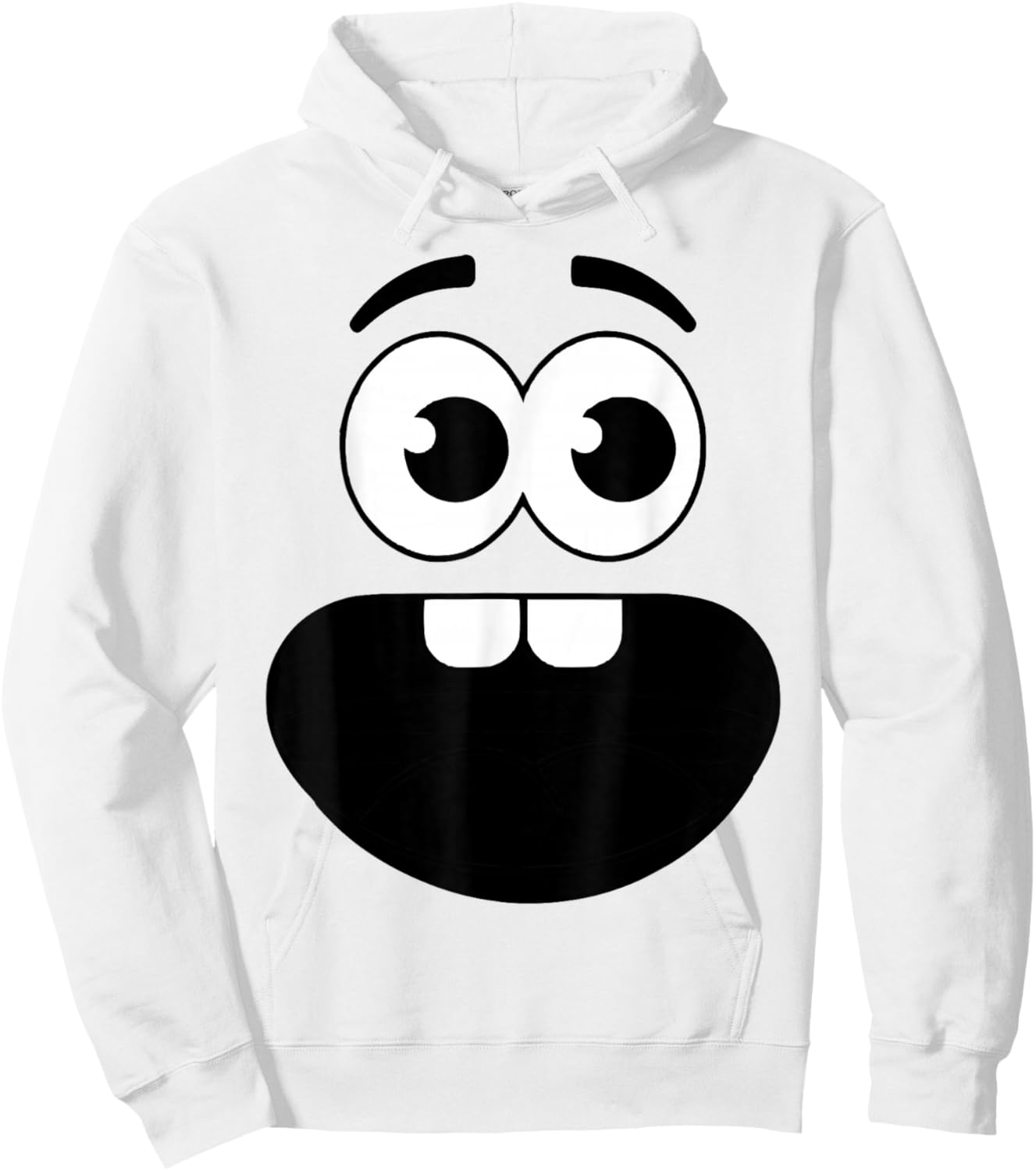 Creepy Carrots Face Teacher Halloween costume Matching Hoodie - Hoodie | White
