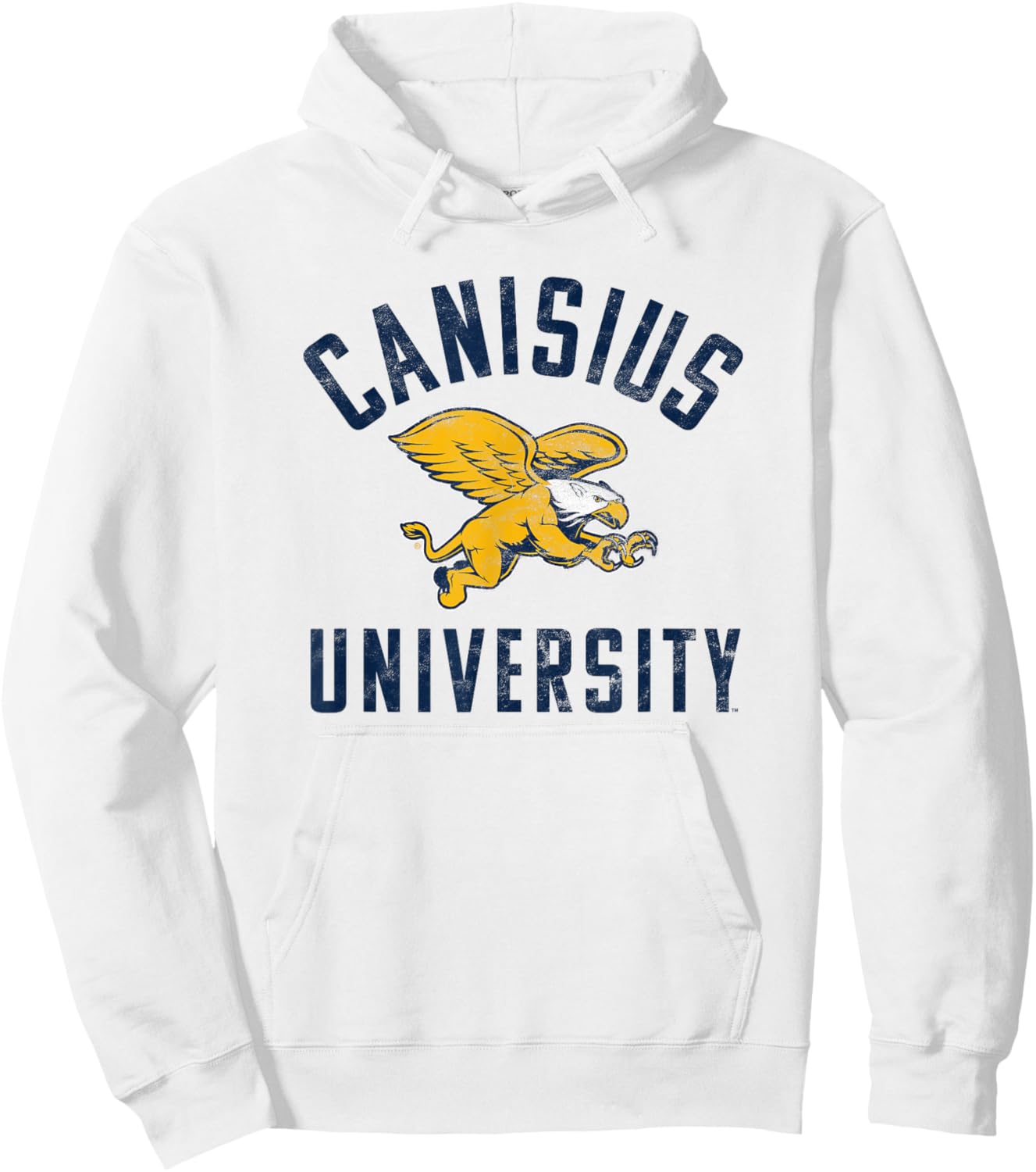 Canisius University Golden Griffins Large Hoodie - Hoodie | White