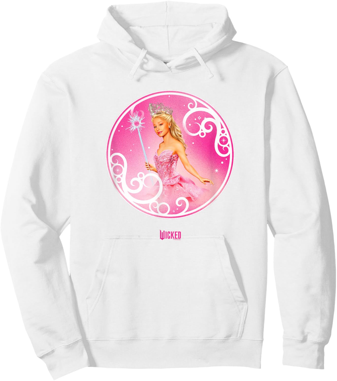 Wicked Glinda Bubble Pose Hoodie - Hoodie | White