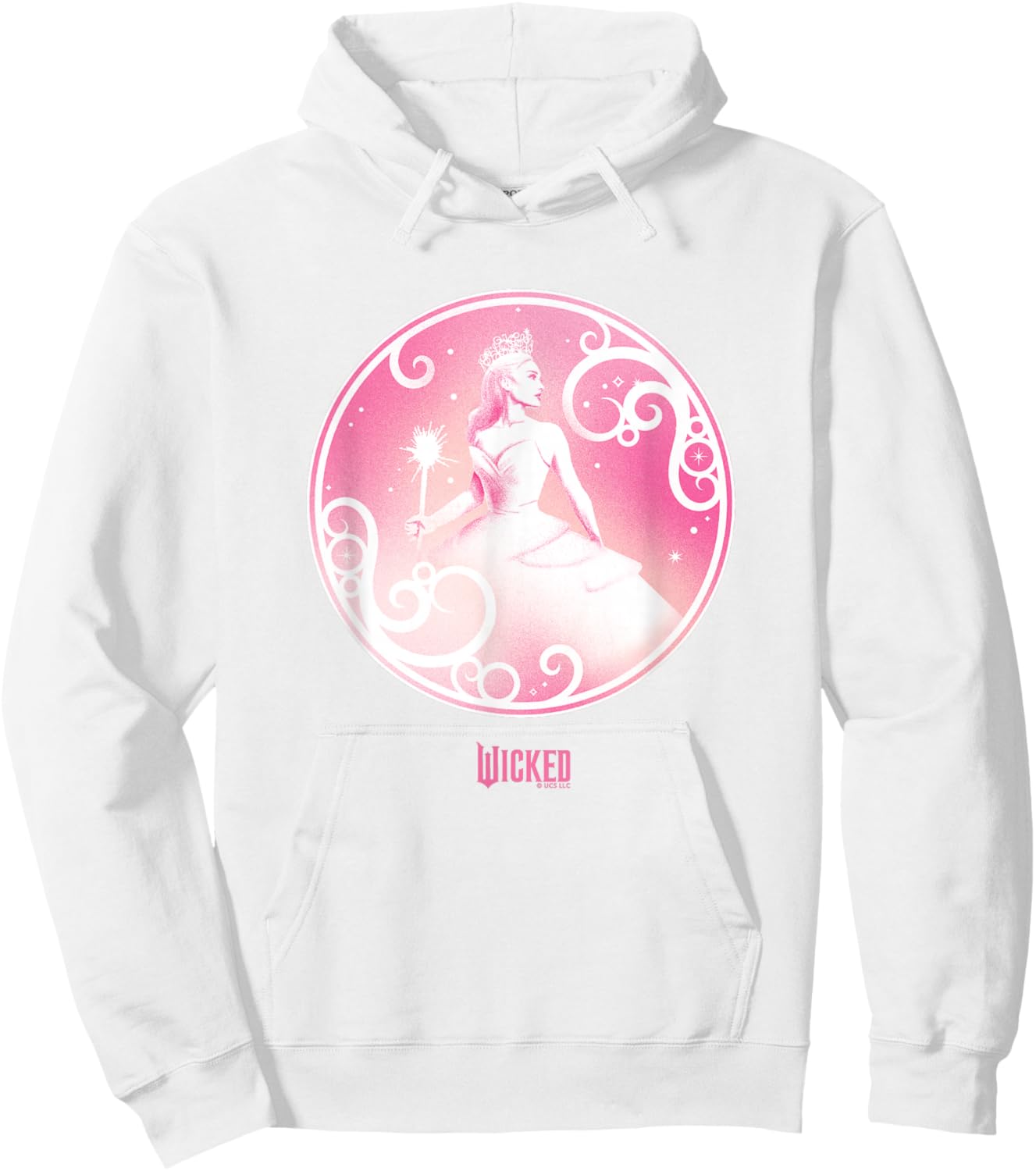 Wicked Glinda Tonal Hoodie - Hoodie | White