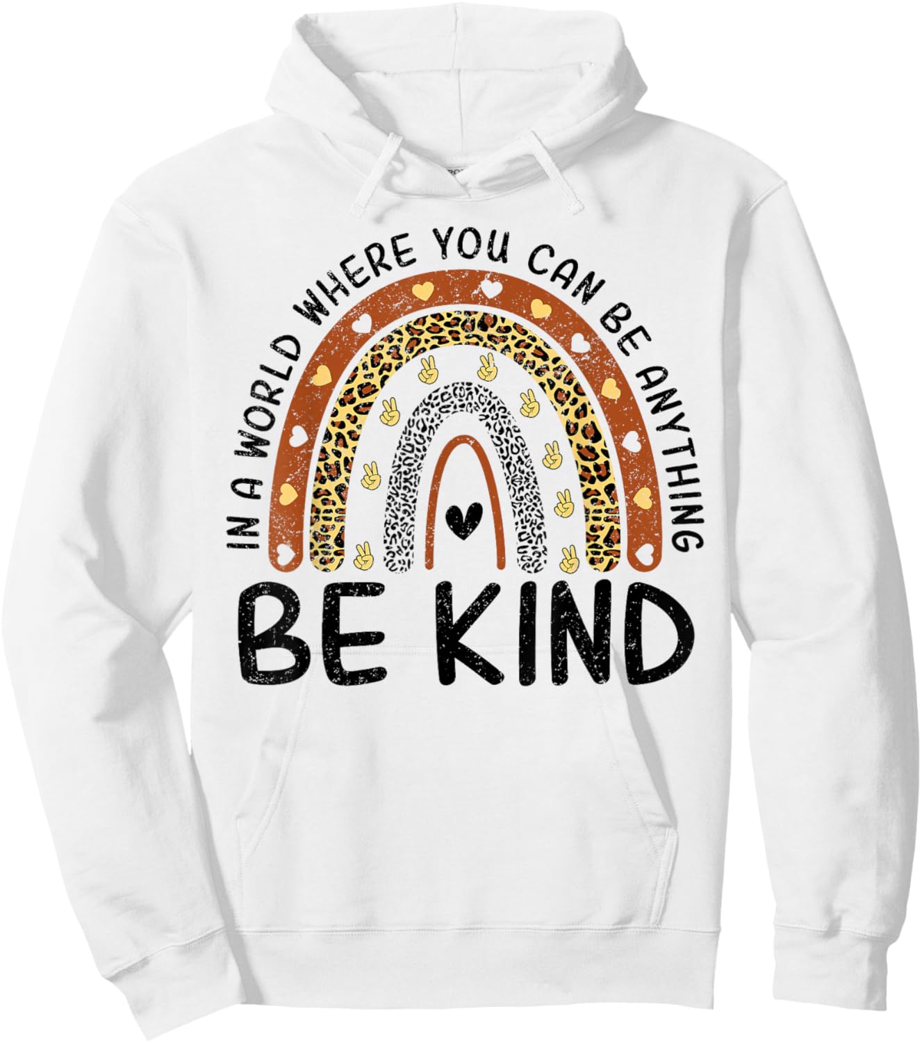 Unity Day Orange Anti Bullying World Kindness Day Kind Hoodie - Hoodie | White