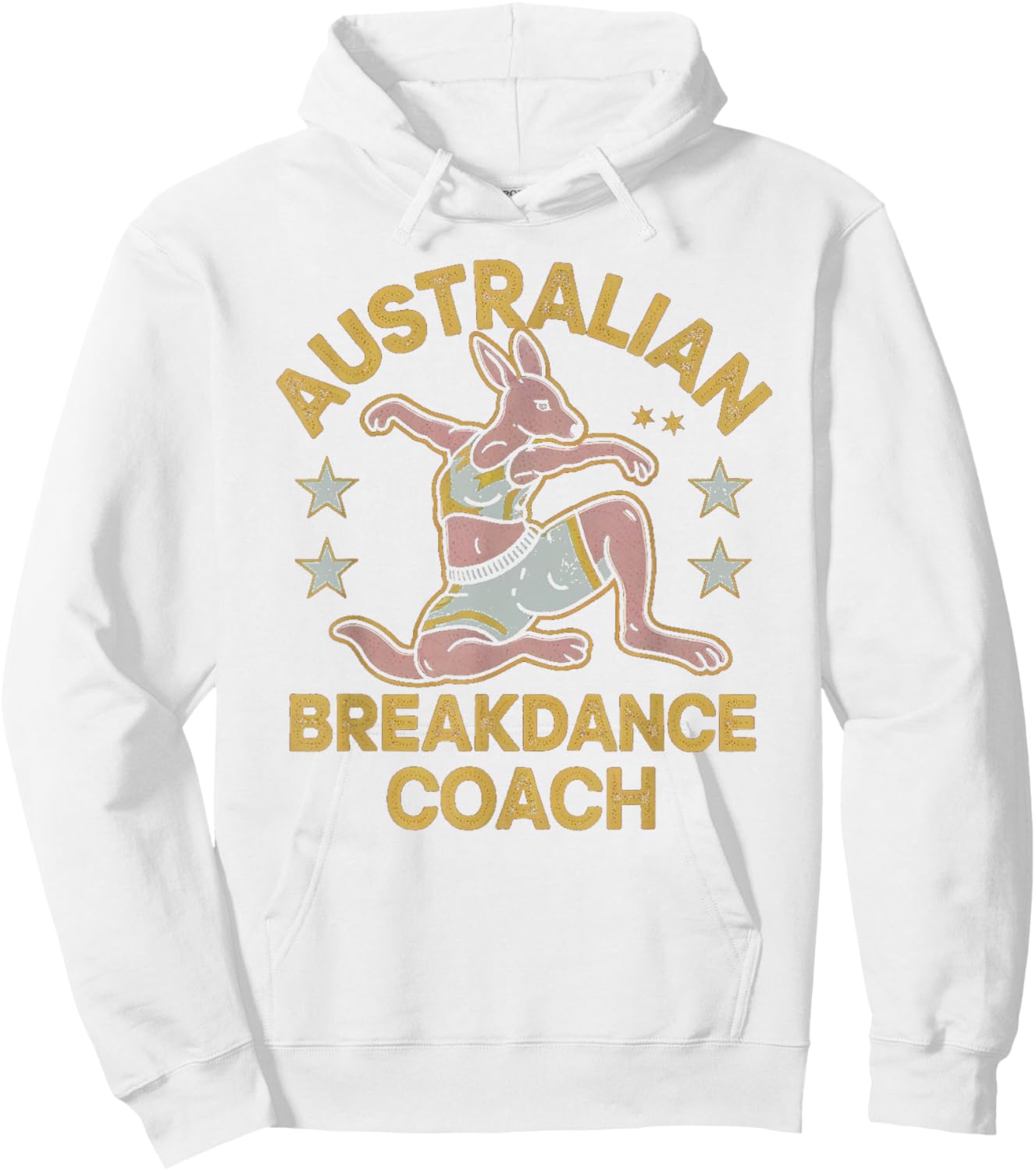 Australian Breakdancing Costume Coach Break Dancer Halloween Hoodie - Hoodie | White