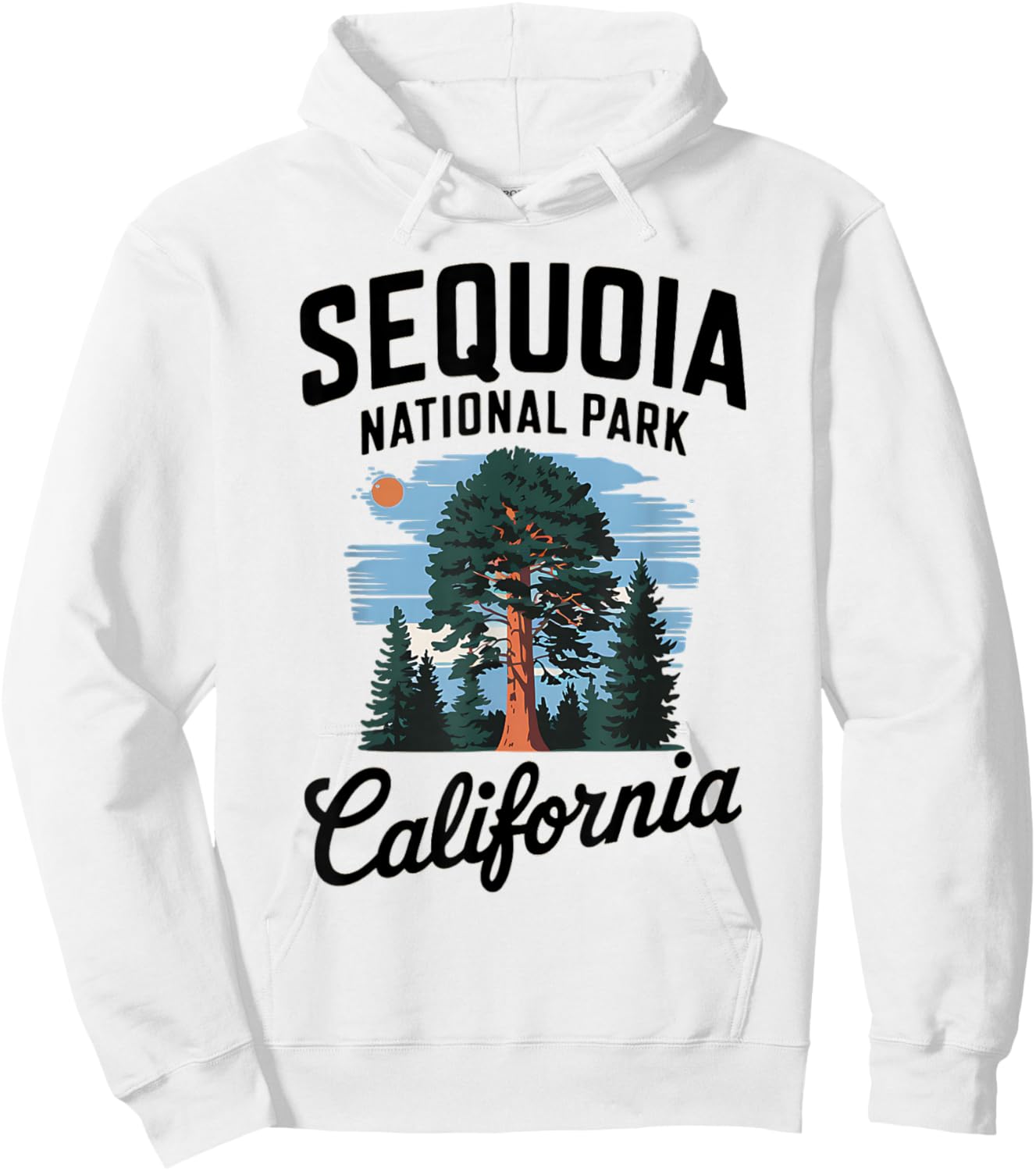 Explore Majestic Sequoia National Park California Hoodie - Hoodie | White