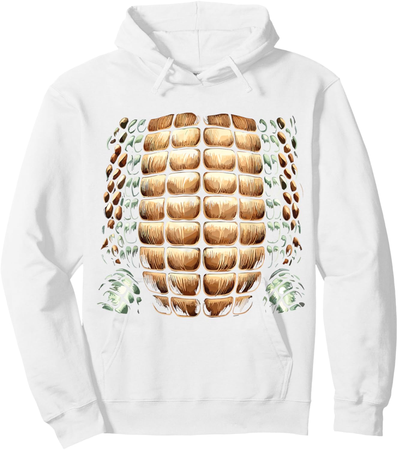 Funny Crocodile Costume Men Women Kids Lazy Halloween Hoodie - Hoodie | White