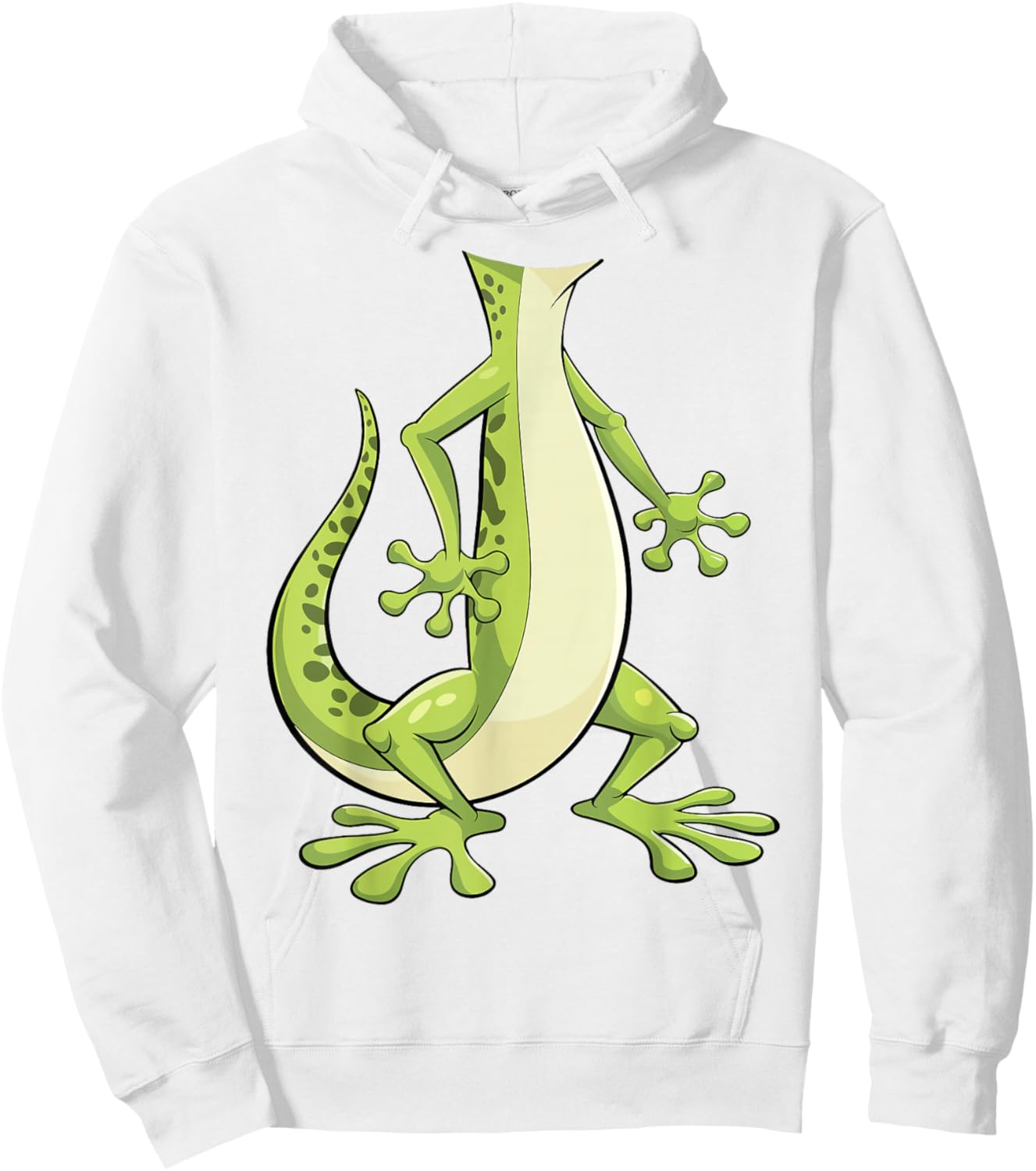 Gecko Shirt Adult Kids Men Women Green Lizard Costume Hoodie - Hoodie | White
