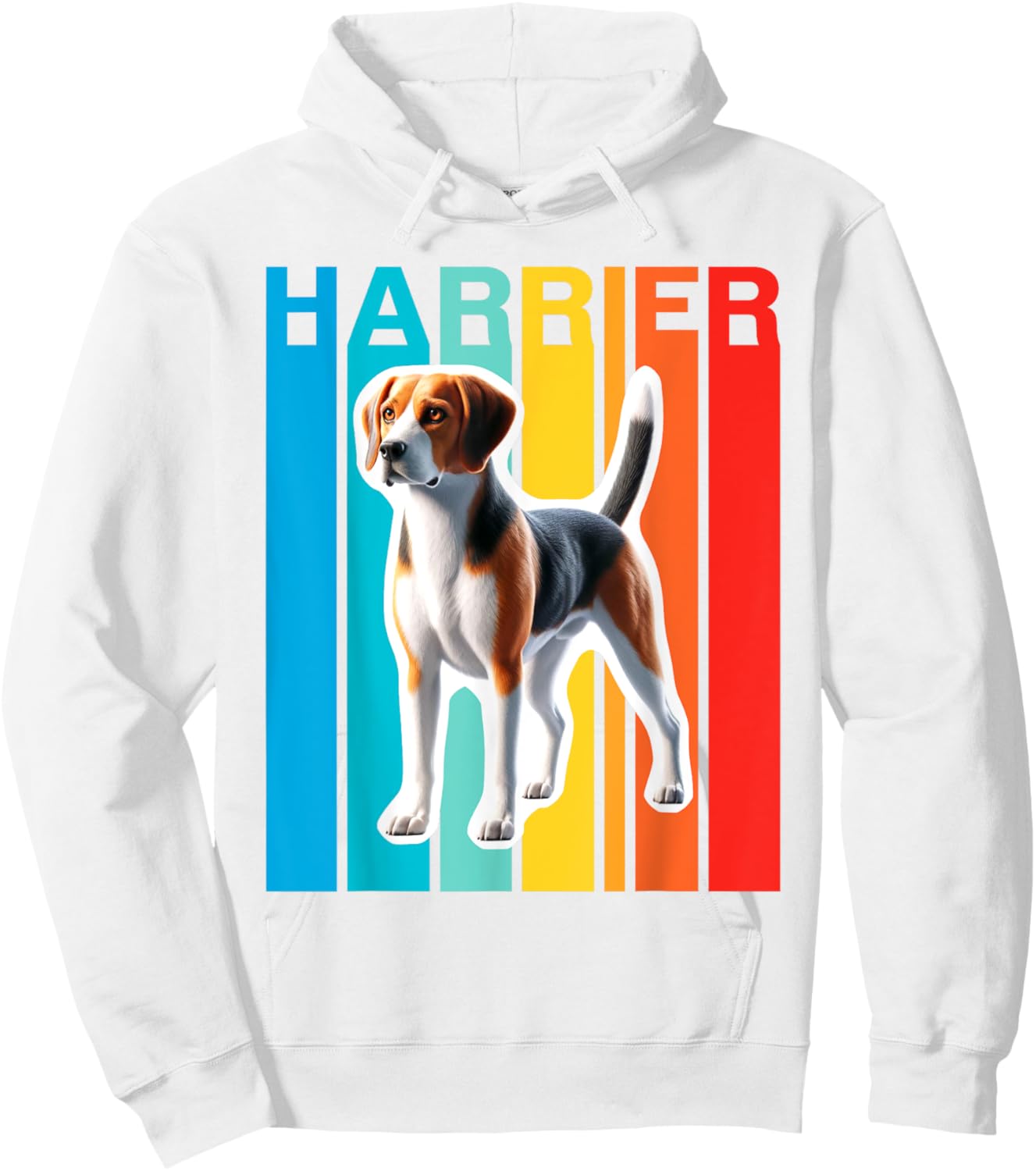 Colorful Harrier Hoodie - Hoodie | White