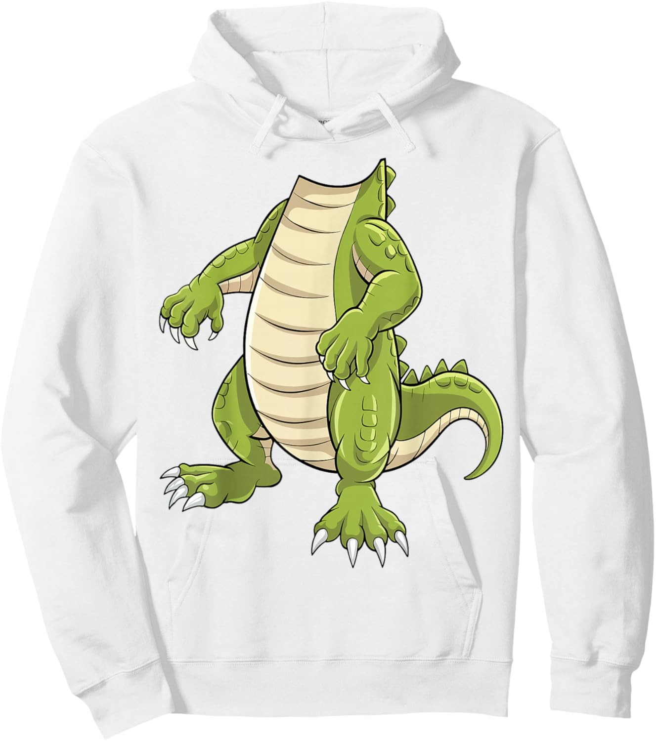 Alligator Shirt Adult Kids Men Women Crocodile Costume Hoodie - Hoodie | White