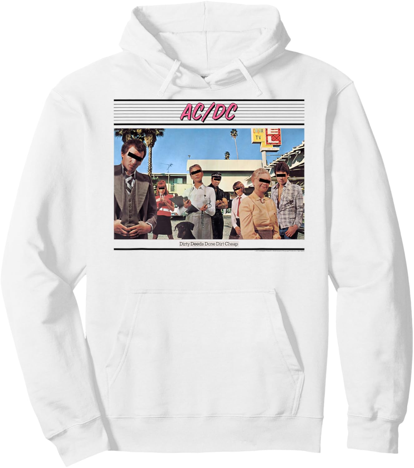 AC/DC - Dirty Deeds Done Dirt Cheap Hoodie - Hoodie | White