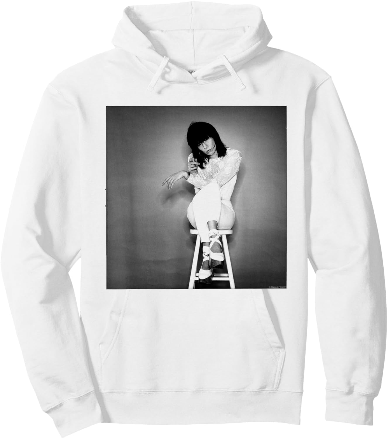 Chrissie Hynde Of The Pretenders By Simon Fowler Hoodie - Hoodie | White