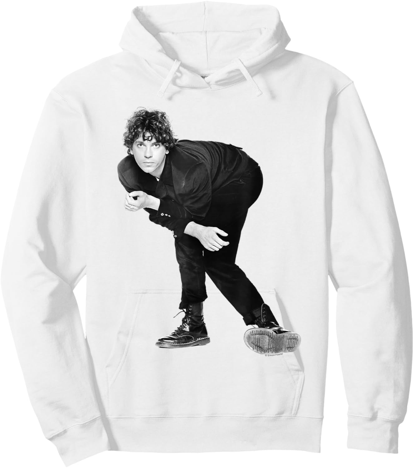INXS Singer Michael Hutchence by Simon Fowler Hoodie - Hoodie | White