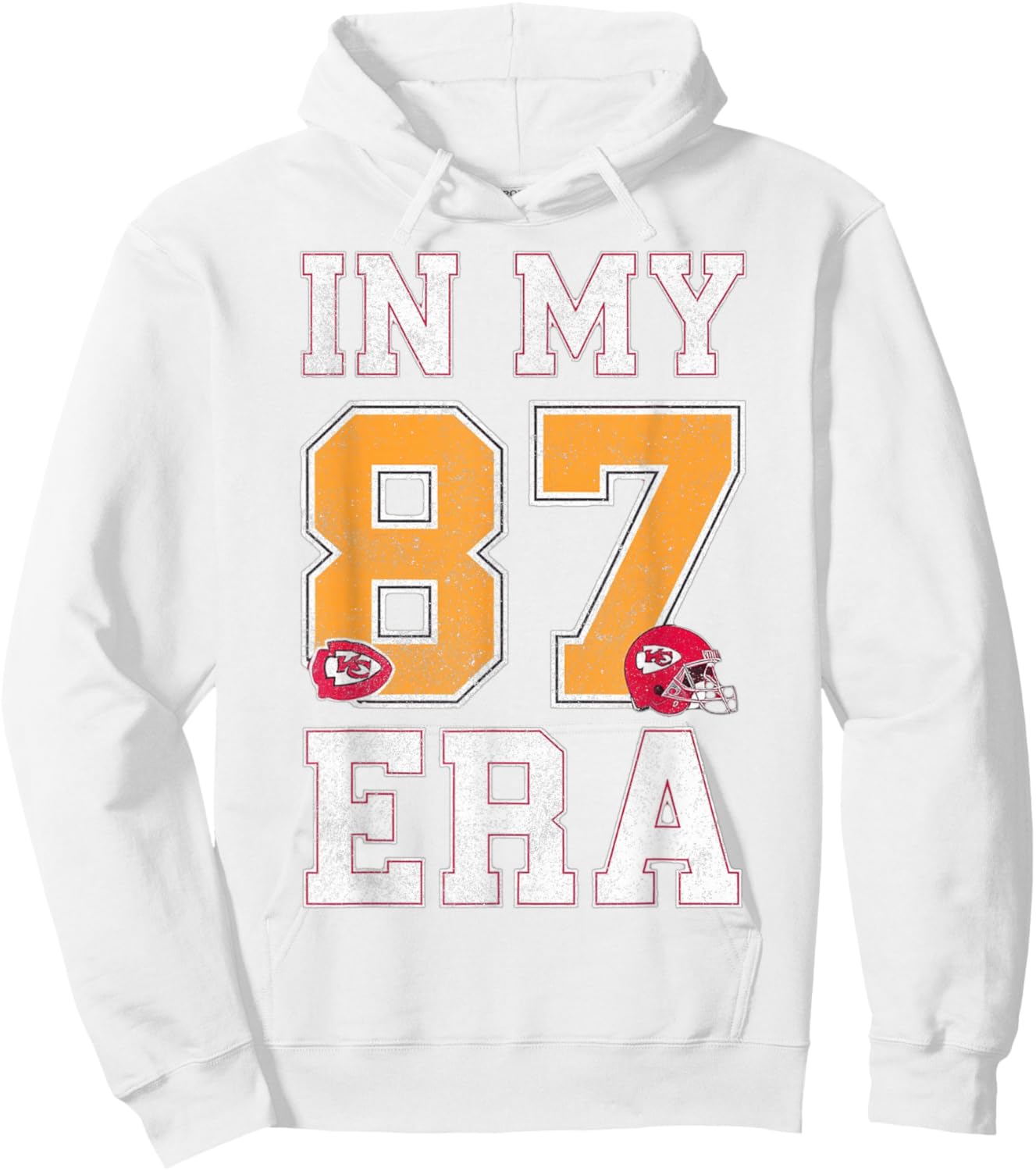 In My 87 Era Vintage Retro Hoodie - Hoodie | White