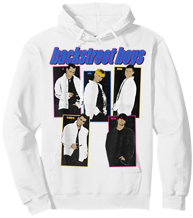 Backstreet Boys – Throwback In Baby Blue Hoodie - Hoodie | White