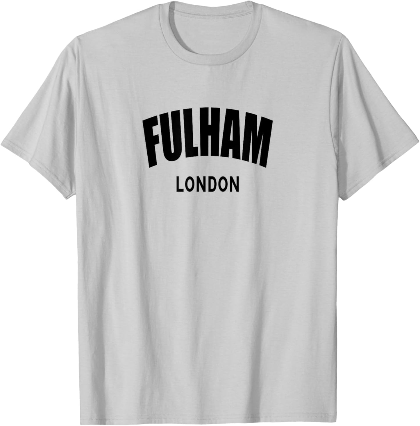 Fulham London England Vintage Souvenirs Apparel T-Shirt - T-Shirt | Ash