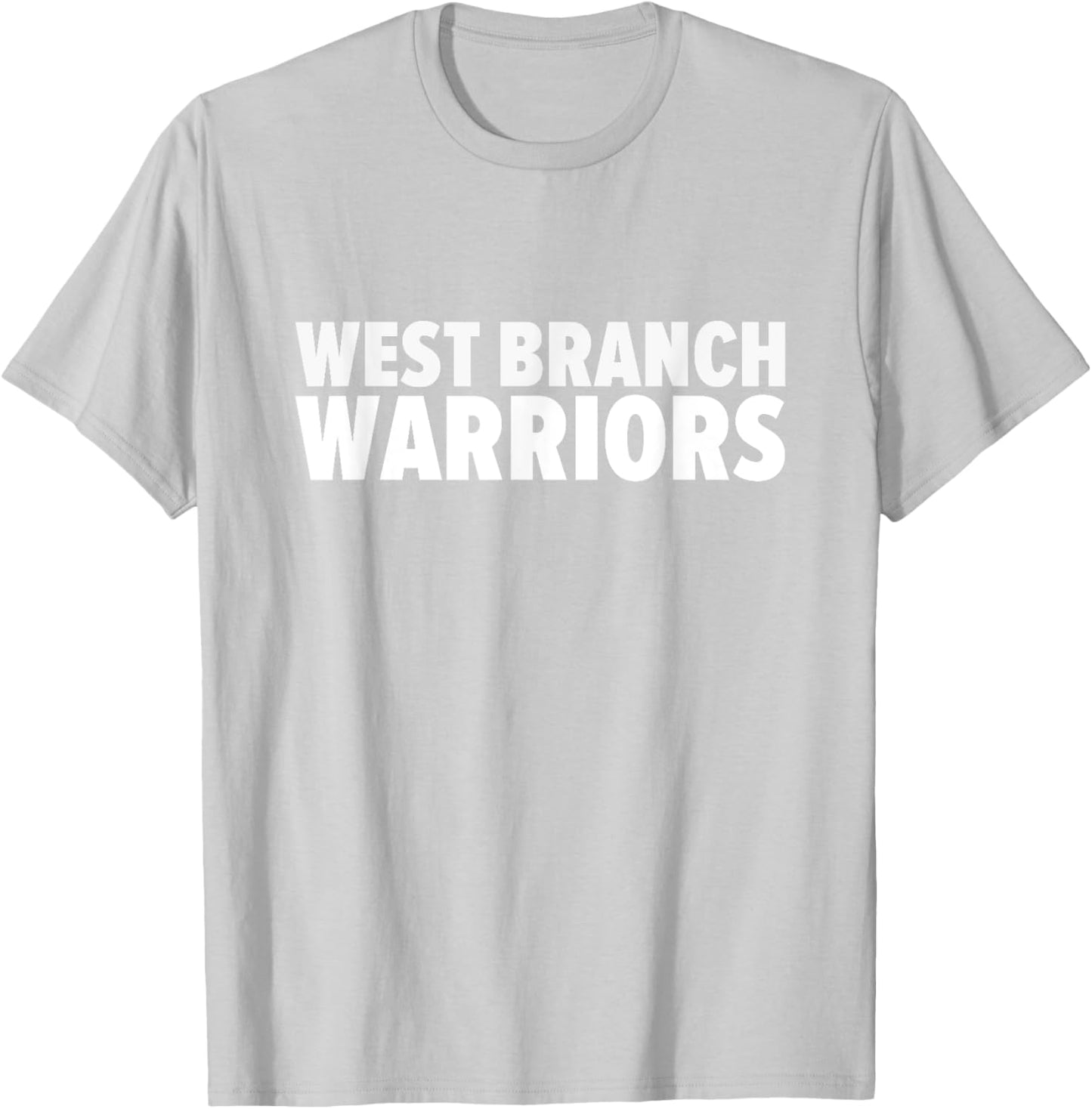 West Branch Warriors Bold T-Shirt - T-Shirt | Ash
