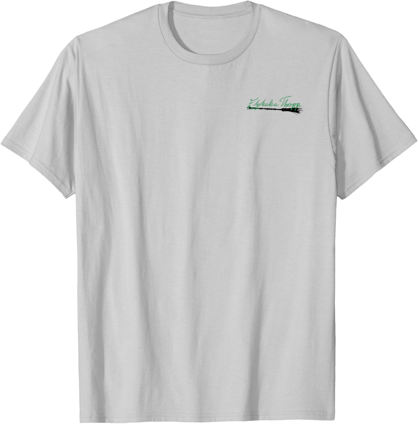 Wicked Elphaba Signature Front & Back T-Shirt - T-Shirt | Ash