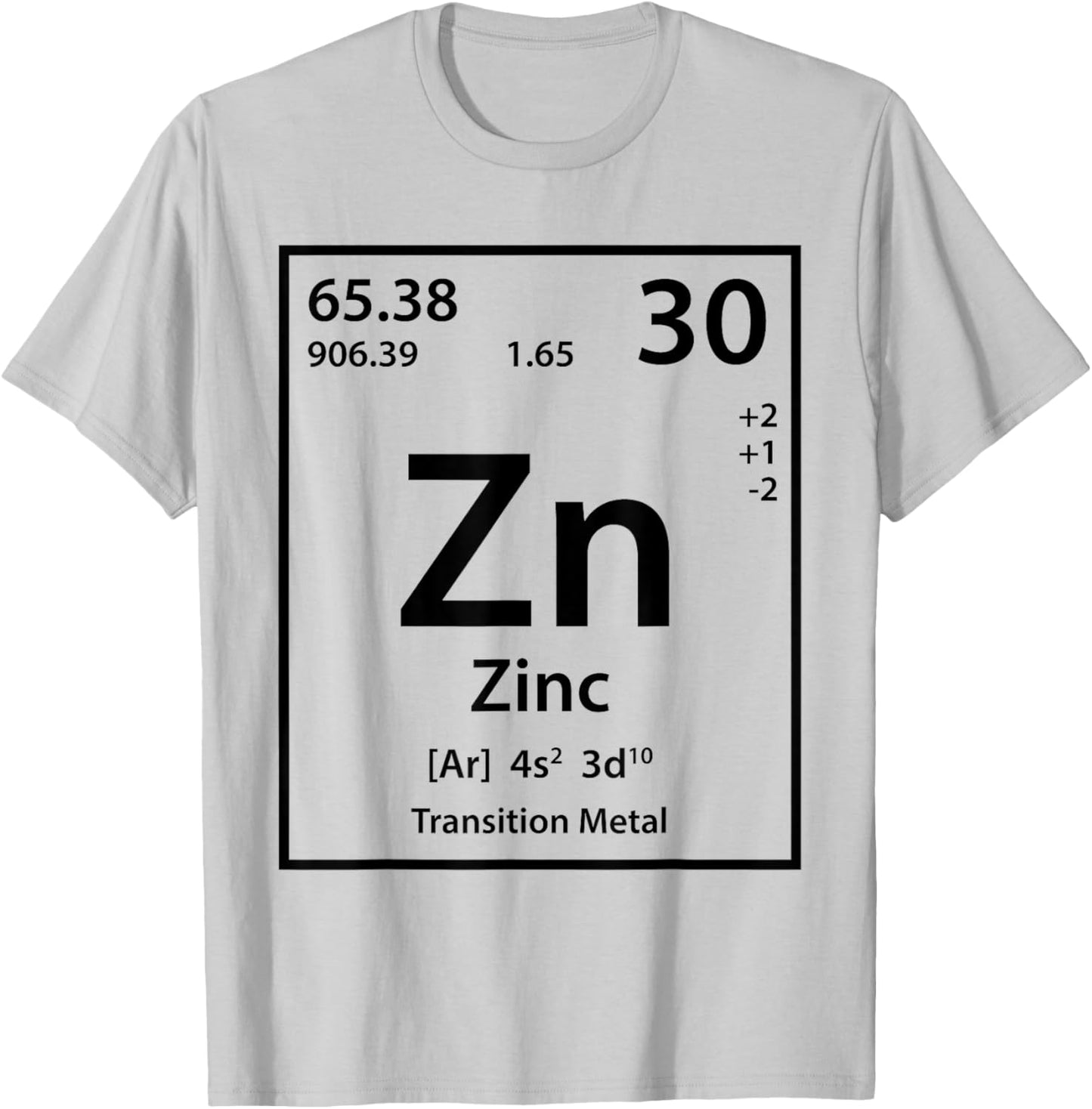 Zinc Element (black) T-Shirt - T-Shirt | Ash
