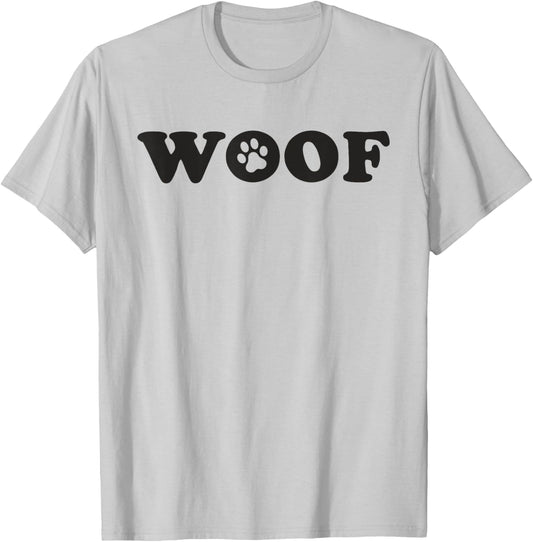 Human Pup Woof Human Puppy Play Petplay T-Shirt - T-Shirt | Ash