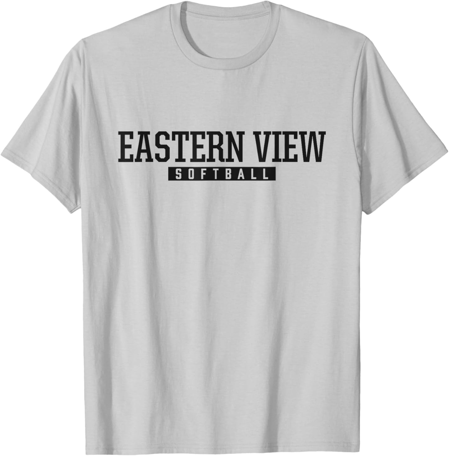Eastern View High School Softball T-Shirt - T-Shirt | Ash