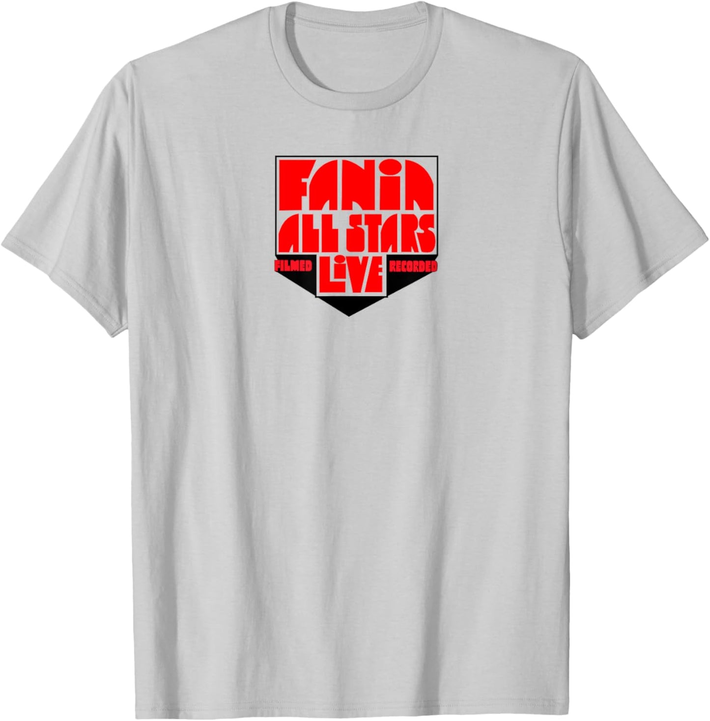Fania All Stars Logo T-Shirt - T-Shirt | Ash