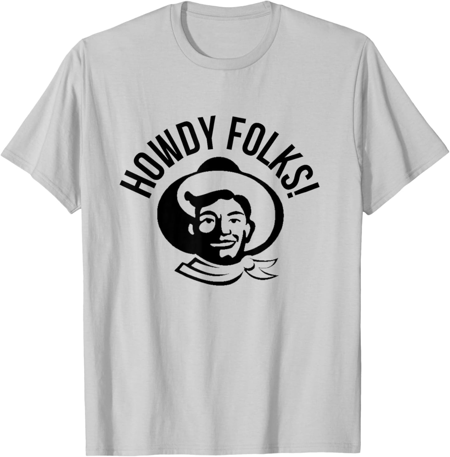 Howdy Folks State Fair Texas T-Shirt - T-Shirt | Ash