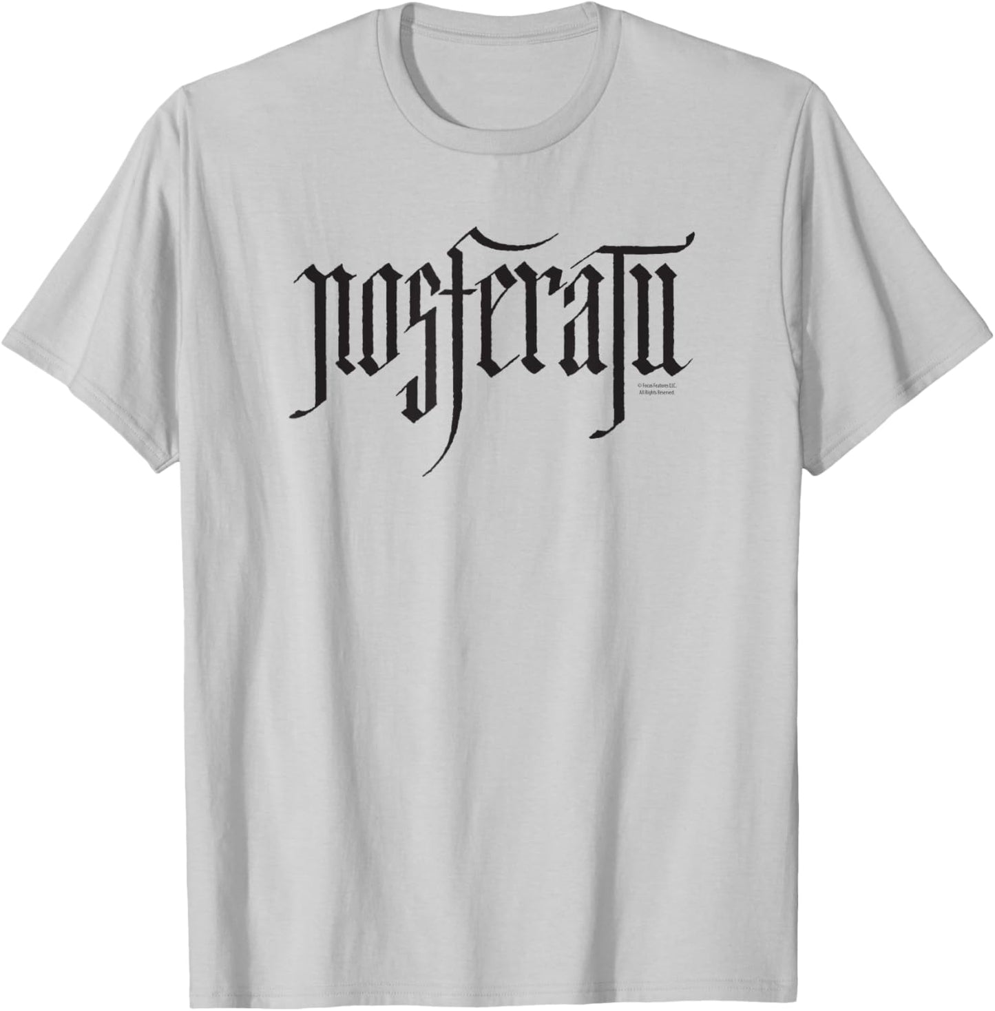 Nosferatu Logo Black T-Shirt - T-Shirt | Ash
