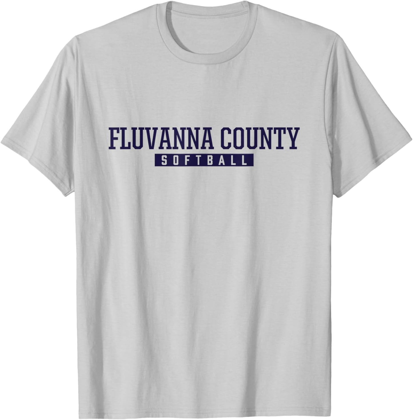 Fluvanna County High School Softball T-Shirt - T-Shirt | Ash