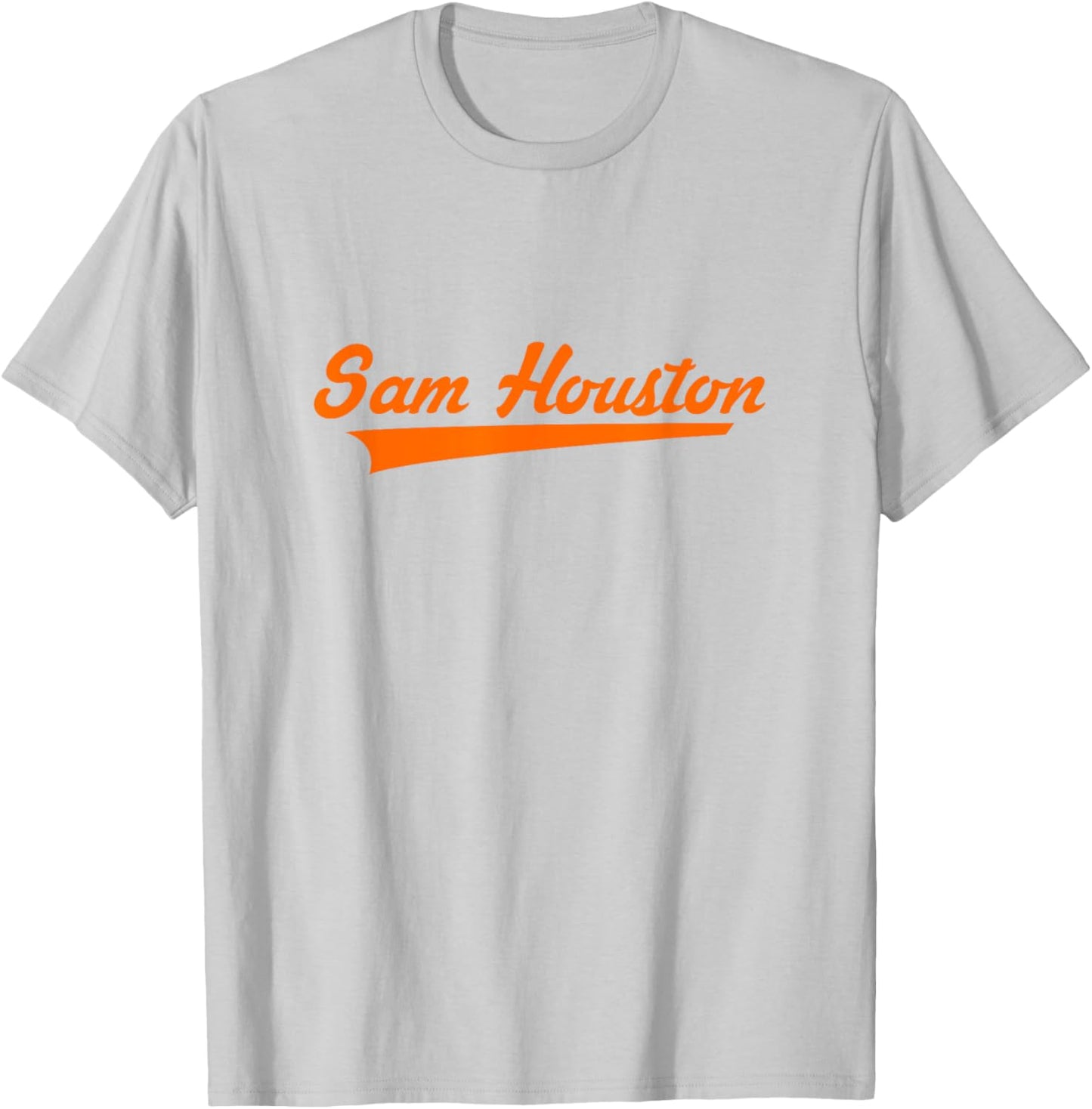 Sam Houston High School Vintage Swoosh T-Shirt - T-Shirt | Ash