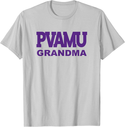 Prairie View A&M University Panthers Grandma T-Shirt - T-Shirt | Ash