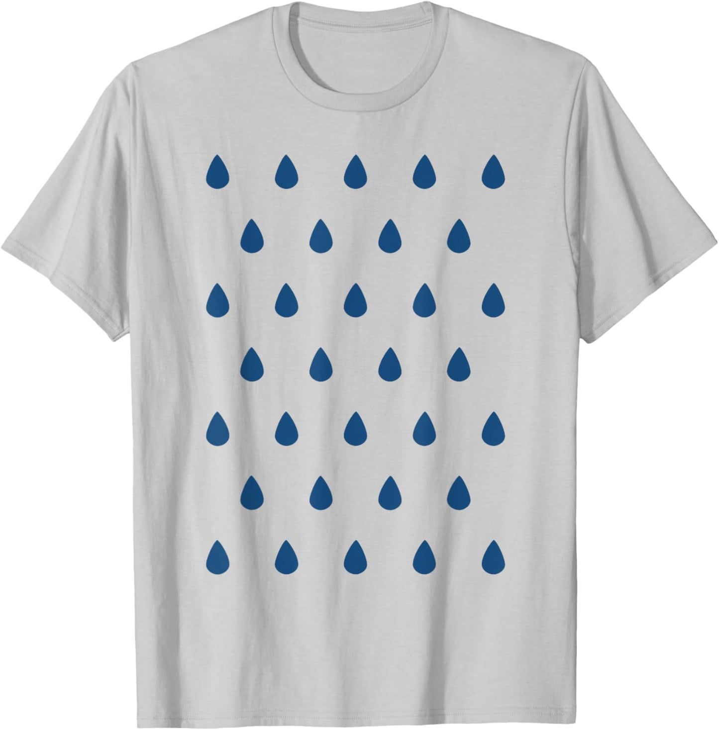 Rain Drop Costume Christmas Halloween All Products T-Shirt - T-Shirt | Ash