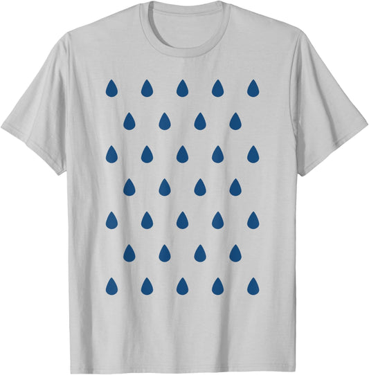 Rain Drop Costume Christmas Halloween All Products T-Shirt - T-Shirt | Ash